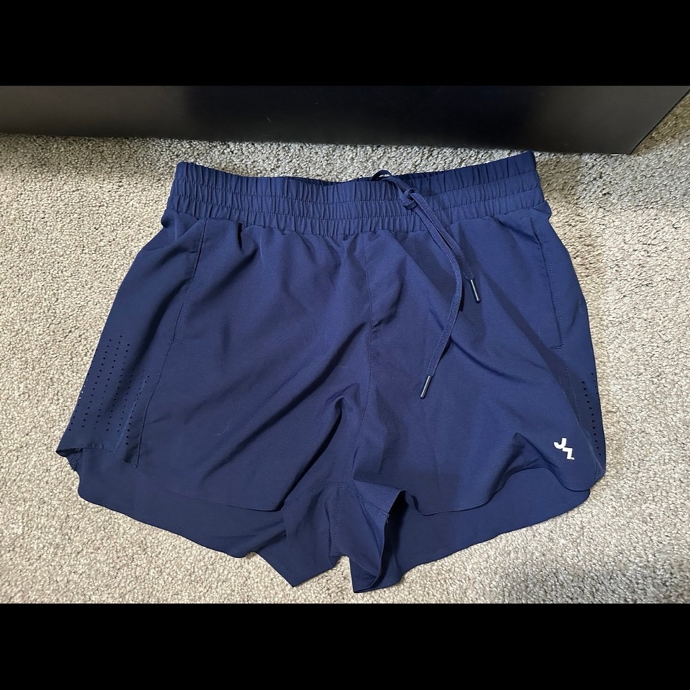 JoyLab Blue Athletic Shorts Elastic Waist Lightweight